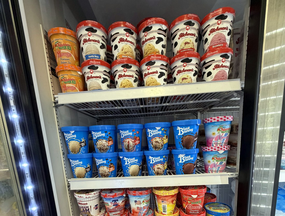 Freezer aisle